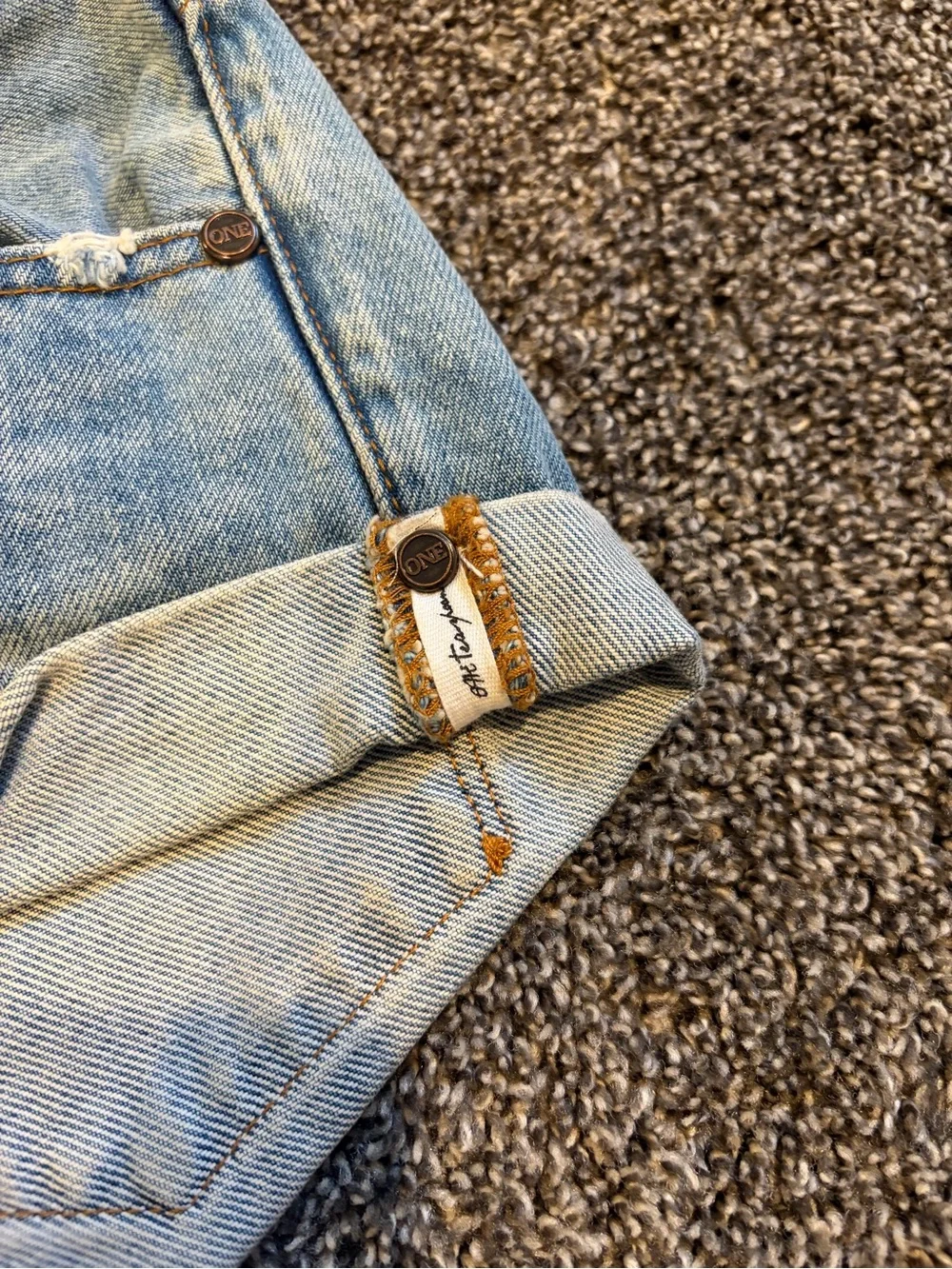One Teaspoon Bandits Denim Shorts